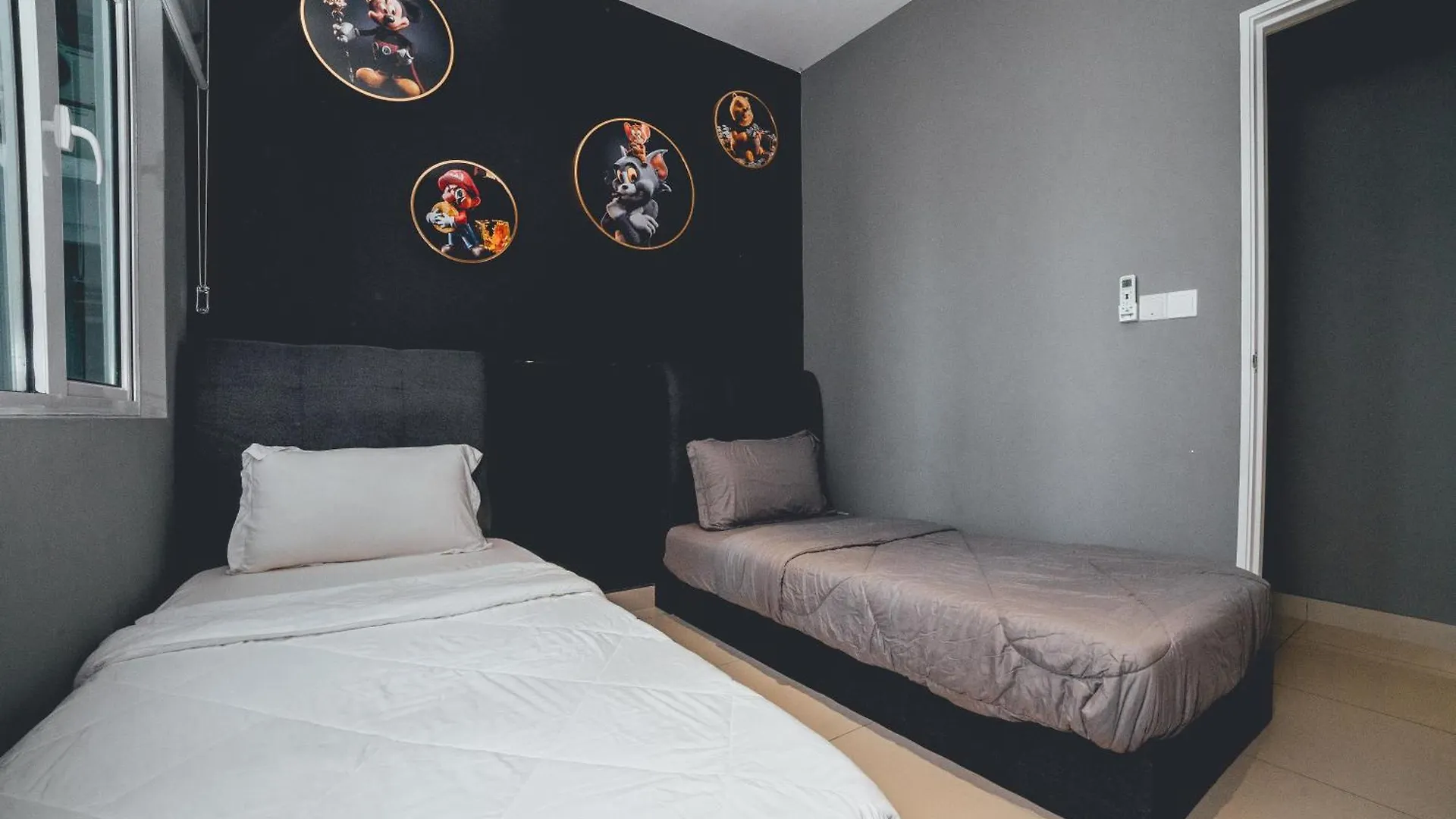 דירה ג'והור בהרו Twin Galaxy Jet Black 3Br6Pax Balcony Nr Ksl By Ourstay