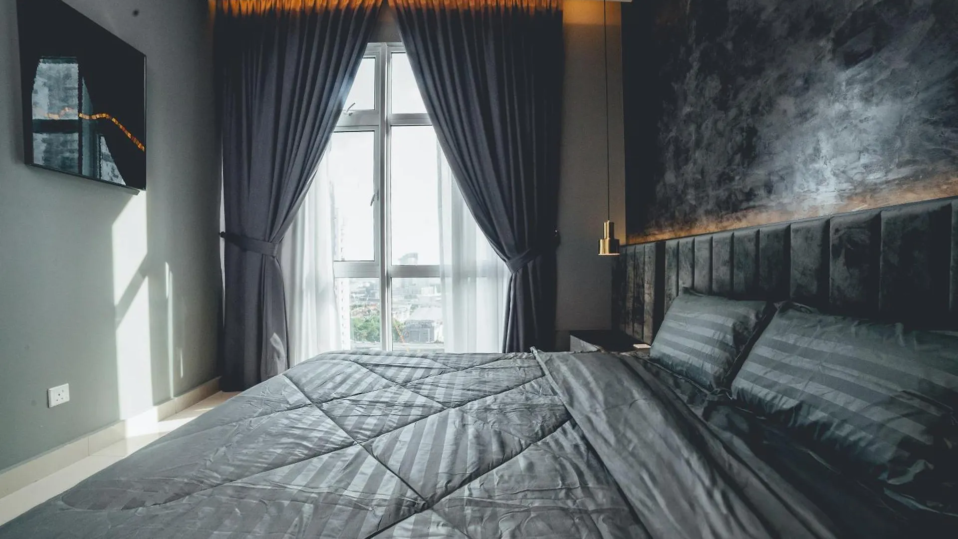 דירה ג'והור בהרו Twin Galaxy Jet Black 3Br6Pax Balcony Nr Ksl By Ourstay מלזיה