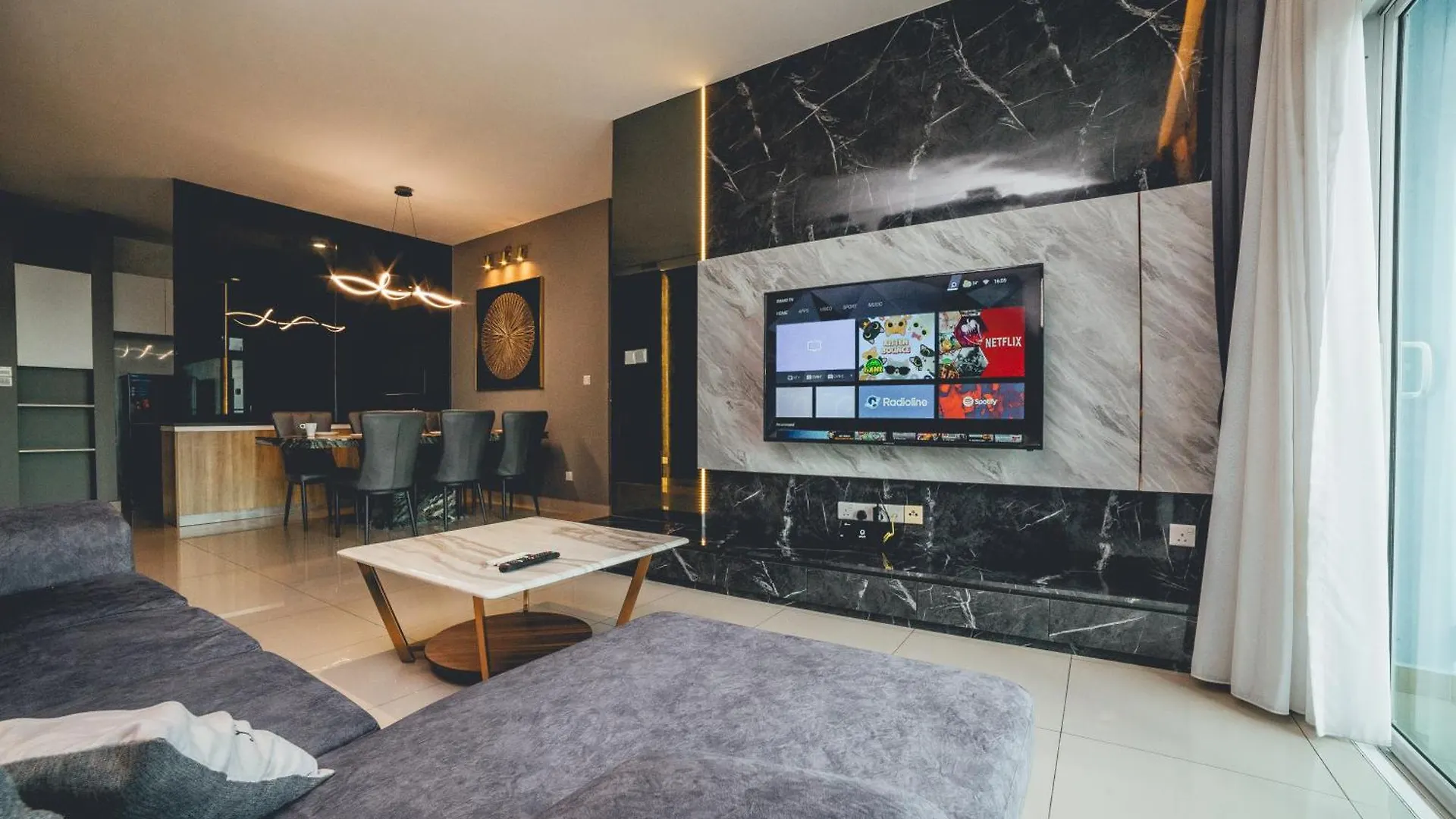 Twin Galaxy Jet Black 3Br6Pax Balcony Nr Ksl By Ourstay Johor Bahru 0*,  Malaysia