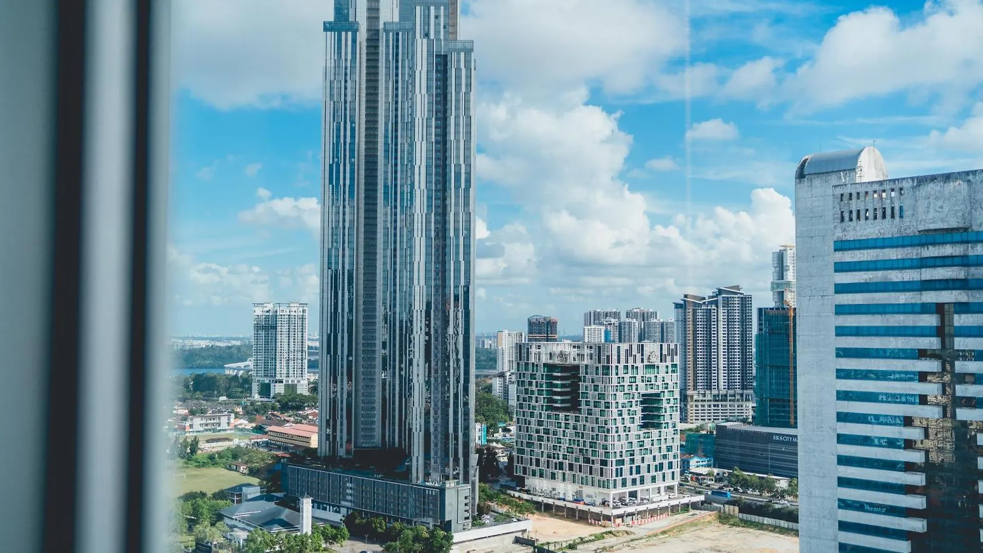 Apartment Twin Galaxy Jet Black 3Br6Pax Balcony Nr Ksl By Ourstay Johor Bahru